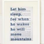 Book Page Print, Hardy Boy..
